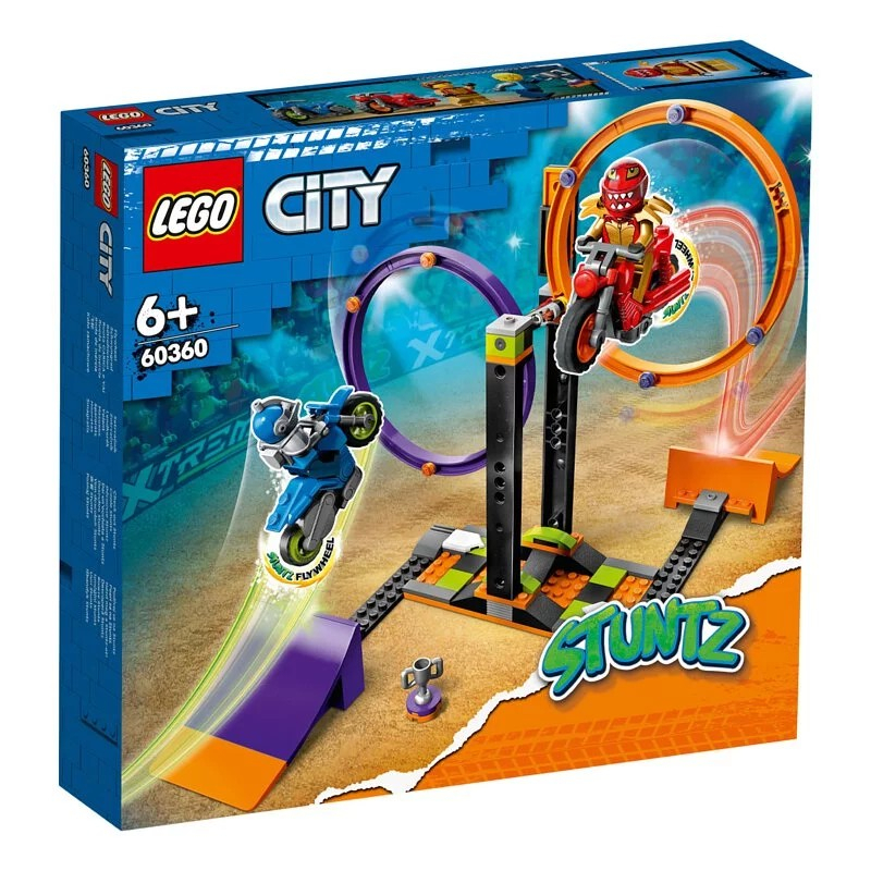 樂高LEGO City系列 旋轉特技挑戰組 60360