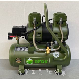 金賀工具【附發票】憬利 風霸 GFOX 銅線  15L 快速型 無油式 3.5HP 空壓機 OF-1450