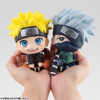 ☆ JB TOYS ☆ 【再販】日版 MH 抬頭娃娃 LOOKUP 火影忍者 疾風傳 漩渦鳴人 & 旗木卡卡西