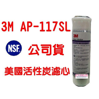 水專家=美國 3M AP-117SL 顆粒活性炭濾心 AP117