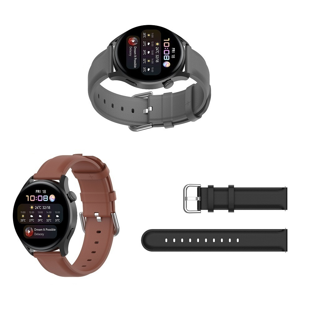 【真皮錶帶】華為 Huawei Watch GT 3 SE 錶帶寬度22mm 皮錶帶 商務 時尚 替換 腕帶