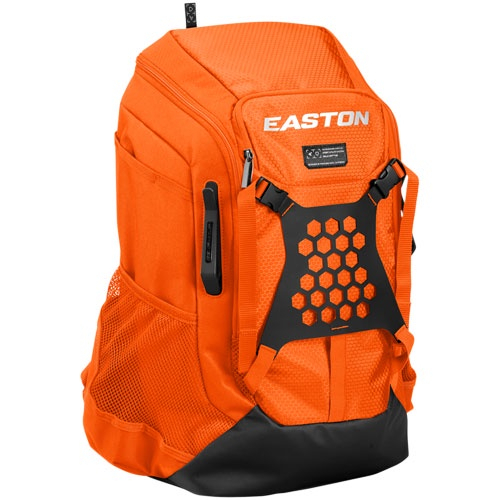 棒球裝備袋 個人裝備袋 EASTON 後背包 裝備袋 壘球裝備袋 運動後背包 裝備袋 遠征後背包 橘色 包包 大容量