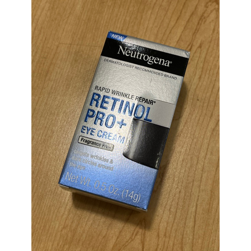 【Neutrogena 露得清】A醇 眼霜 無香料 進階款 14g Pro+ Eye Cream