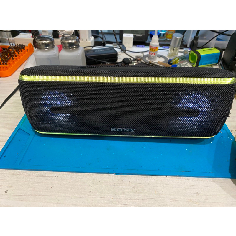 SONY SRS-XB41 XB20藍芽喇叭 故障 維修 無法開機 更換電池