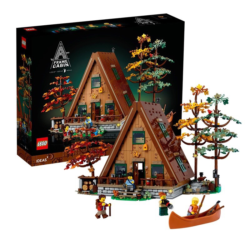 樂高 LEGO IDEAS系列 21338 A字型小屋 A-Frame Cabin 全新