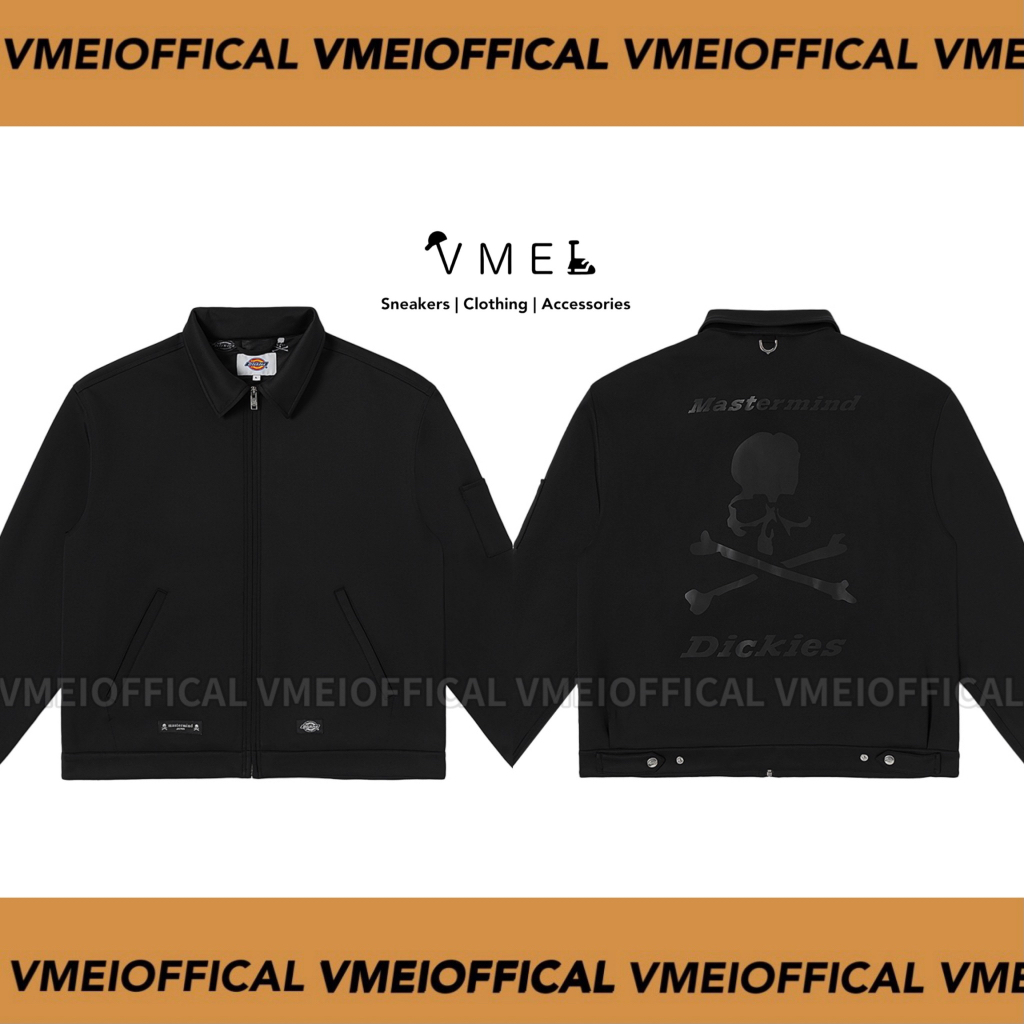 【VMEI】現貨 Dickies X Mastermind Japan 聯名系列 反光 外套  立領外套 骷髏外套