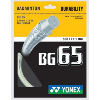 YONEX 專業 羽球拍線 BG65 ti BG-65 ti 0.7mm 羽球線