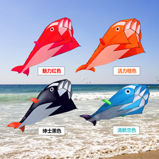 軟體風箏軟體兒童套餐特色海豚3D立體鯨魚風箏新款