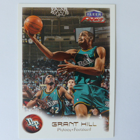 ~ Grant Hill ~名人堂/救世主/好好先生/格蘭特·希爾 2000年Fleer.NBA籃球卡