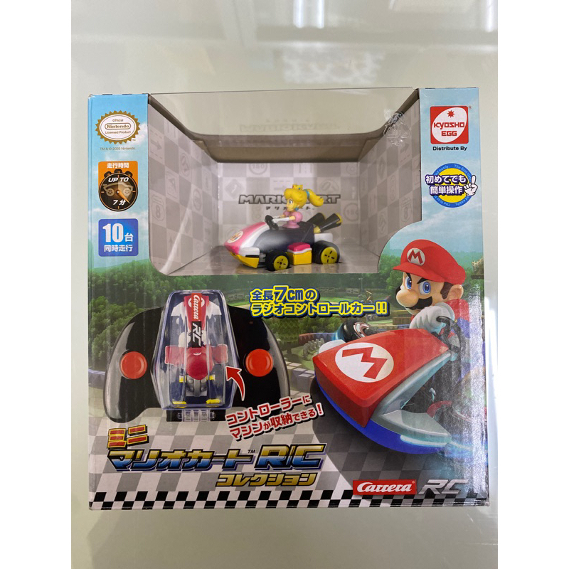 [全新] 日版  KYOSHO 正版 瑪利歐賽車 碧琪公主 遙控車 迷你遙控車 MARIO 瑪利歐 RC R/C