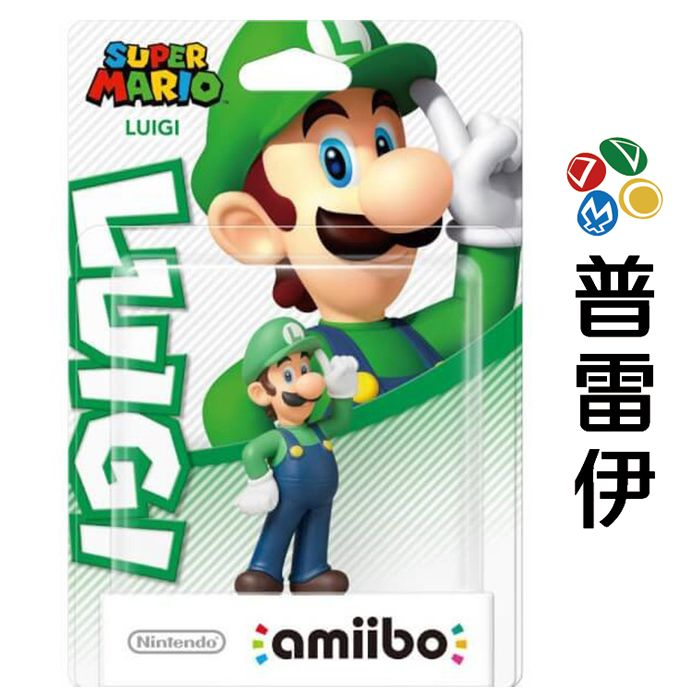 【amiibo】路易吉 (超級瑪利歐系列)【普雷伊】