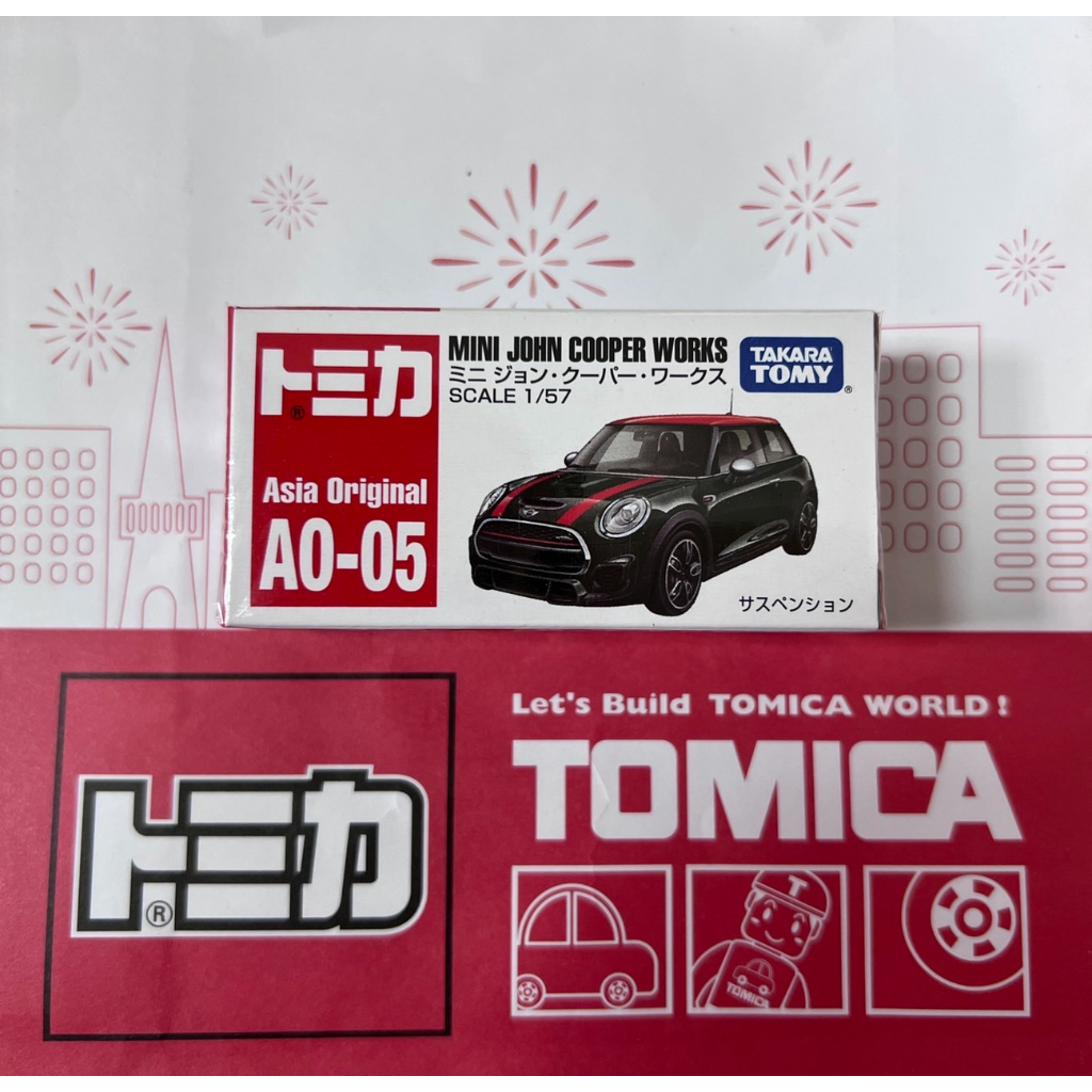 TOMICA AO-05 MINI JOHN COOPER WORKS  亞洲限定版  (全新封膜未拆)  ＊現貨＊