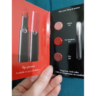 Giorgio Armani 亞曼尼 奢華絲緞訂製唇膏 唇卡