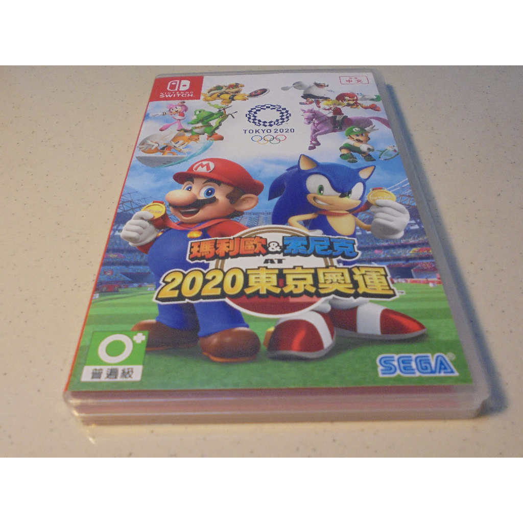 Switch 瑪利歐&amp;索尼克 AT 2020東京奧運 中文版 直購價800元 桃園《蝦米小鋪》