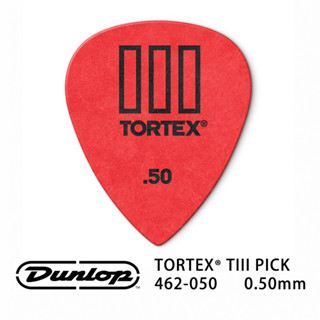 Jim Dunlop Tortex TIII 462R 0.50mm Pick (三片、十片組)【敦煌樂器】