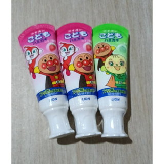 日本LION獅王麵包超人兒童牙膏40g