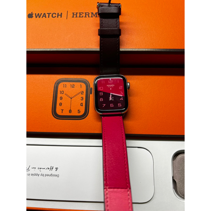 Apple Watch4 40mm Hermés 不鏽鋼款，錶帶已絕版