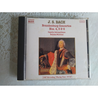 Naxos德國製 J S Bach: Brandenburg Concertos No.4 5 6