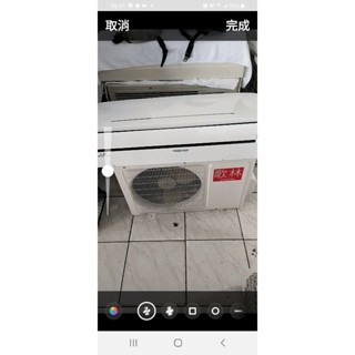 空調2016年～歌林0.8噸變頻分離式冷氣，型號KOC20204，2016年，保固3個月，大戶藥師二手中古家電