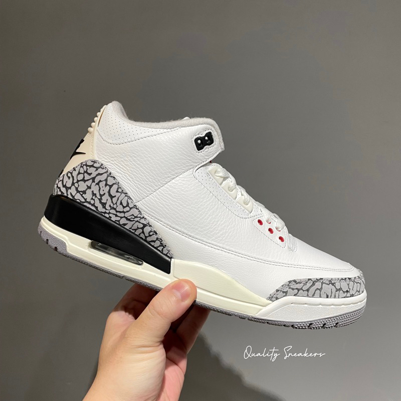 Quality Sneakers - Jordan 3 白水泥 爆裂紋 DN3707-100