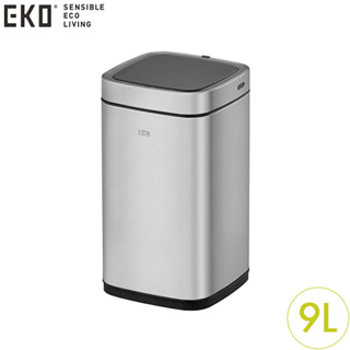 【EKO】臻美X 感應環境桶 / HG1663-1(9L/灰鋼) | Tiamo品牌旗艦館