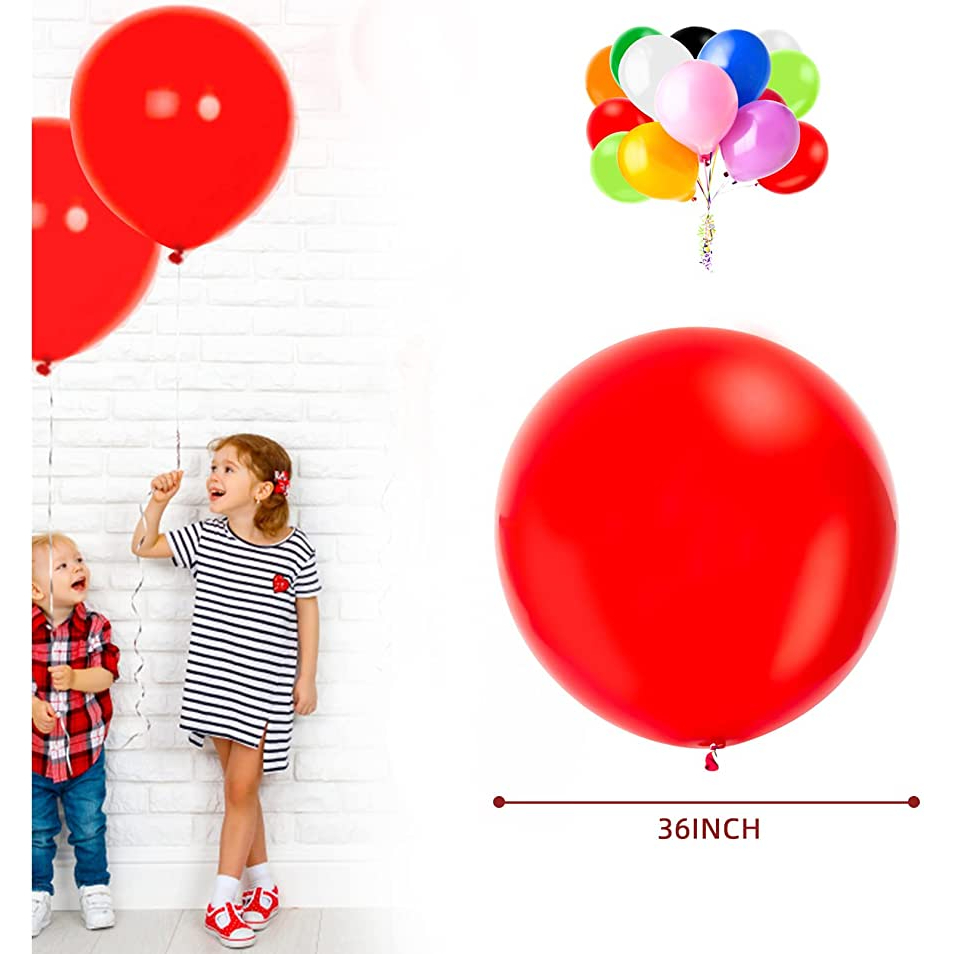 【Joker balloon】18吋 36吋素色系圓形氣球 單顆 【歡樂揪客】