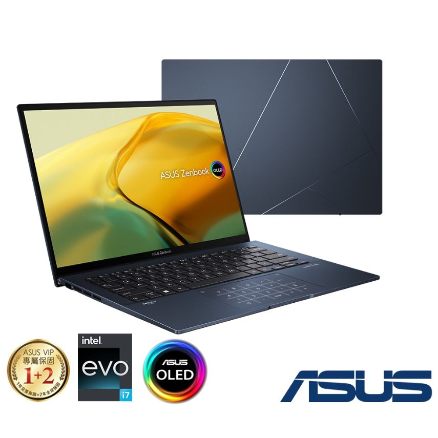 華創筆電@ASUS UX3402VA-0082B1360P(i7-1360P/16G/512G/EVO)