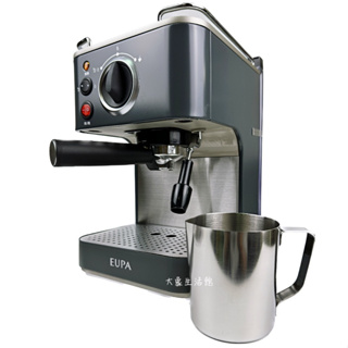 大象生活館 EUPA 優柏幫浦式高壓蒸汽咖啡機TSK-1818 15Bar義式咖啡機TSK-1819A 公司貨開發票