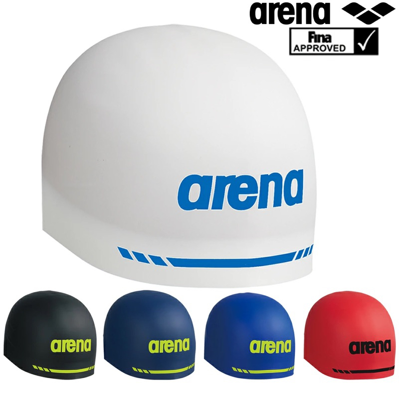 Arena ARN-3410/3910競賽泳帽 和尚帽鋼盔帽 3D泳帽