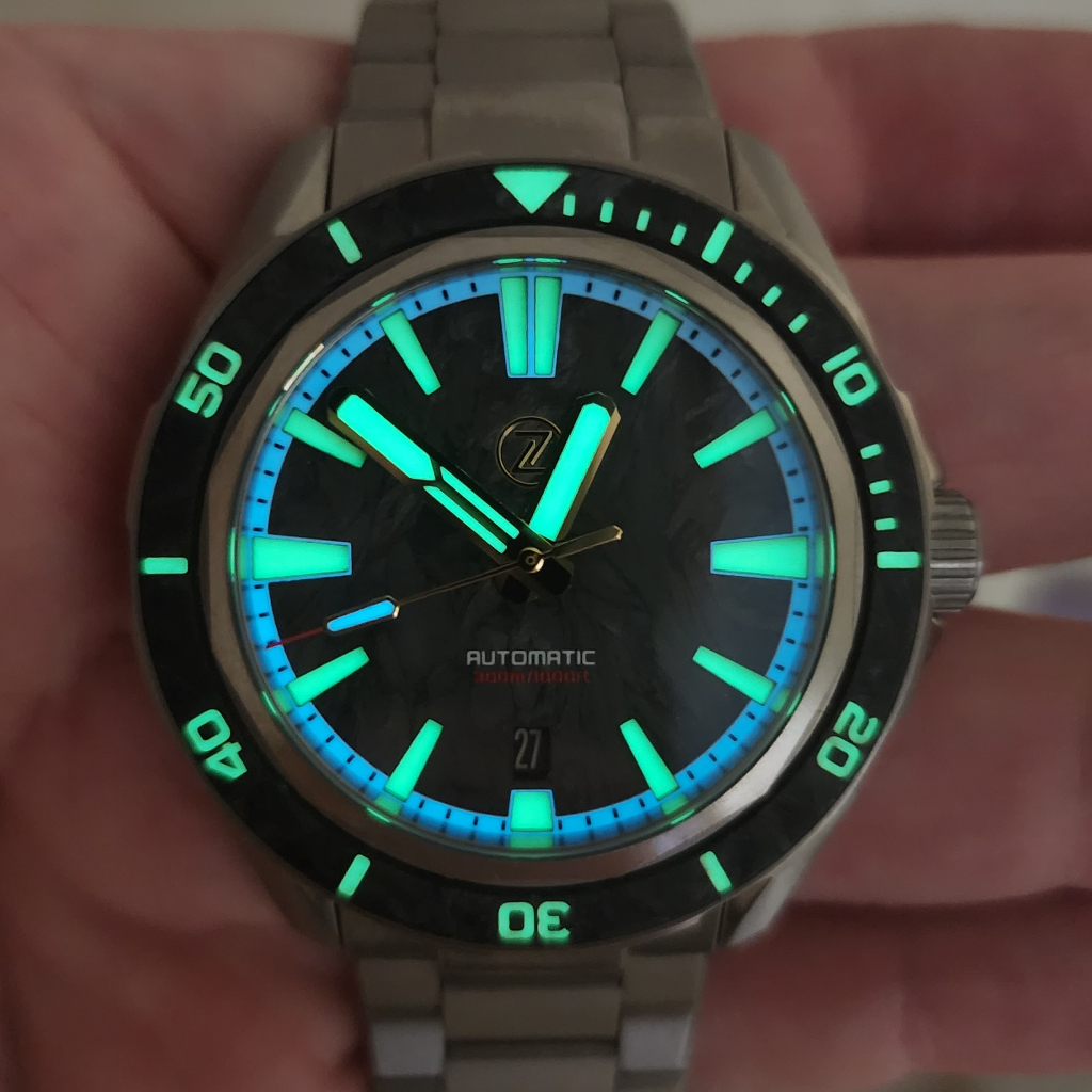 Zelos Swordfish 鈦 42mm 鍛造碳 300米 藍寶石 碳錶盤 Titanium Seiko 武士 機芯