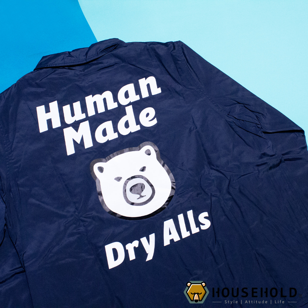 【HOUSEHOLD】HUMAN MADE COACH JACKET 北極熊教練外套 動物