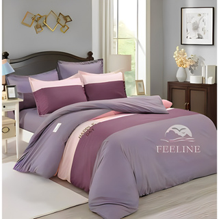 床包枕套組 顏如玉 MIT台灣製 天鵝絨棉 床包 被套 薄床包 枕套 被子 鋪棉兩用被 紫色 涼被