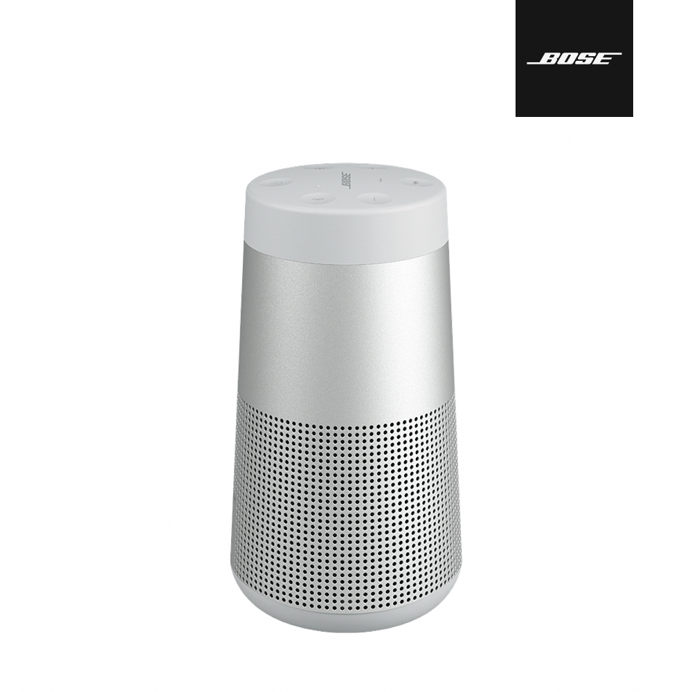 BOSE SoundLink Revolve  II 防潑水 360° 全方向聲音  可攜式藍牙揚聲器 銀色