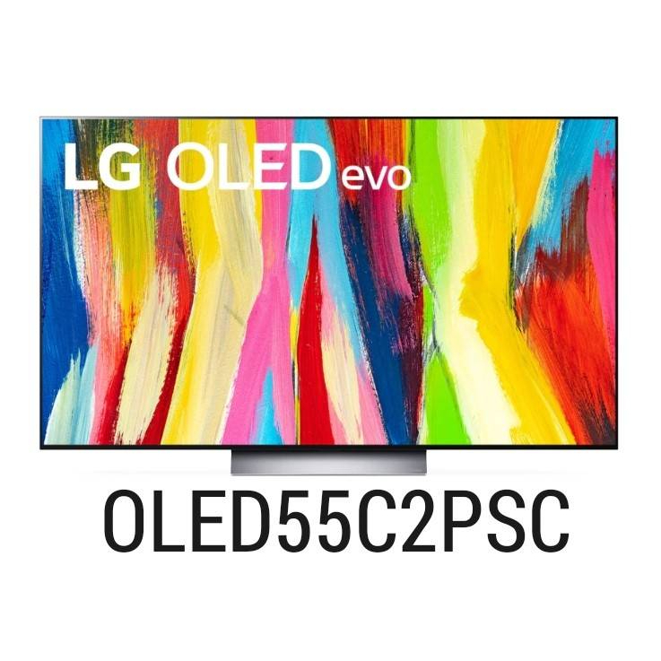 全省基本安裝 LG OLED55C2PSC 55吋 4K OLED AI 語音聯網電視 55C2 最後庫存