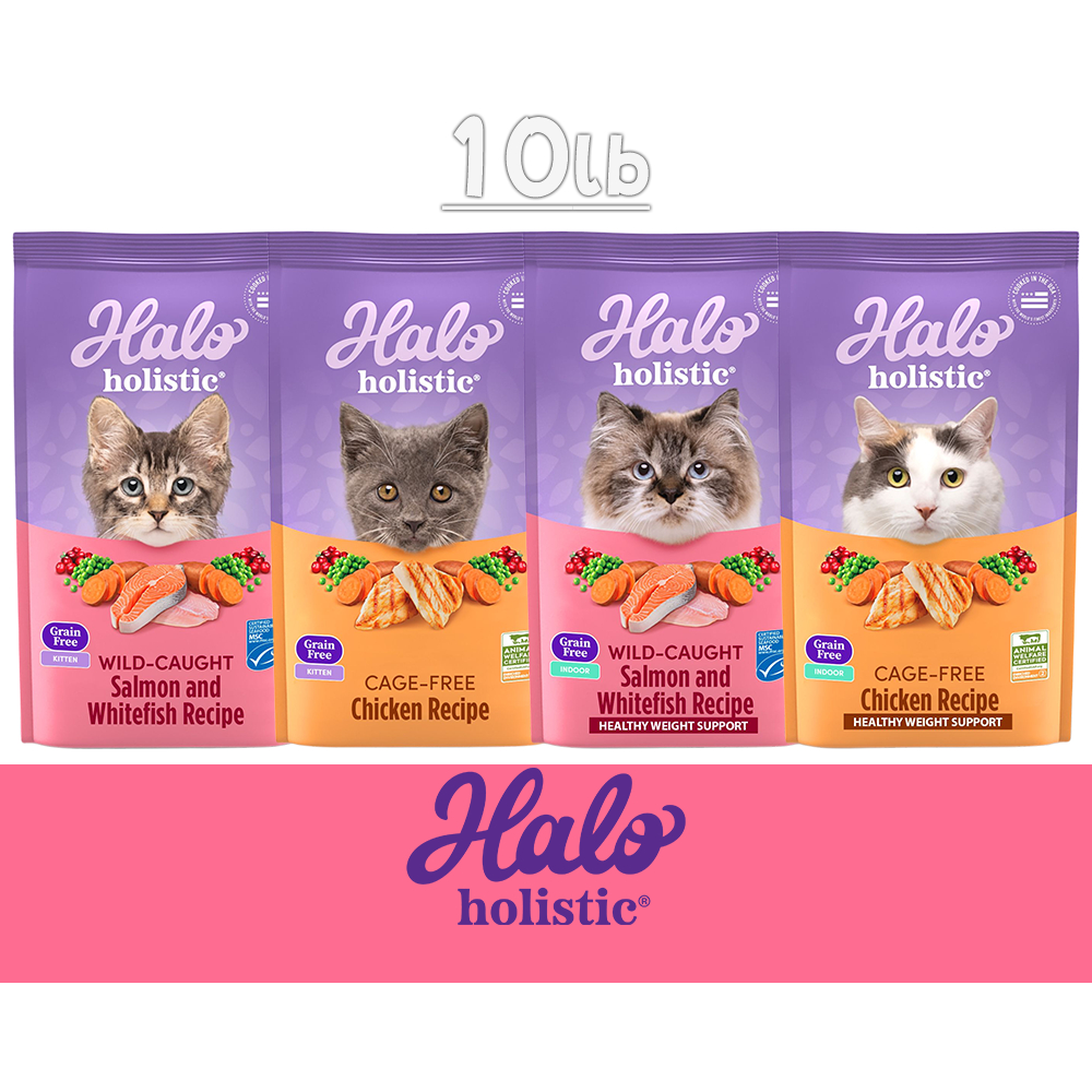 大包 全新升級【Halo 嘿囉】🐱全系列鮮肉糧 6磅 貓飼料 無穀貓糧 幼貓 成貓 老貓/熟齡貓 雞肉 鮭魚 野生白魚