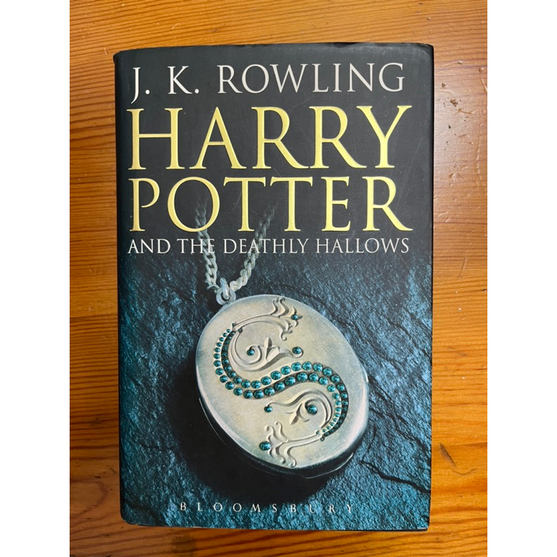 Harry Potter哈利波特死神的聖物原文書 贈哈利波特鉛筆盒與鉛筆 Jk羅琳
