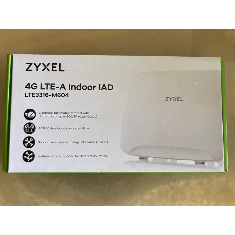 二手/無線網路4G寬頻路由器 Zyxel LTE3316-M604