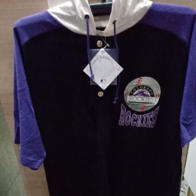 MLB 大聯盟 帽T  科羅拉多落磯棒球隊 MLD ROCKIES MARAGE 絕版品 僅此一件 收藏價18888元