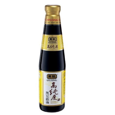 [黑黑精品]黑龍 高純度黑豆蔭油(400ml)
