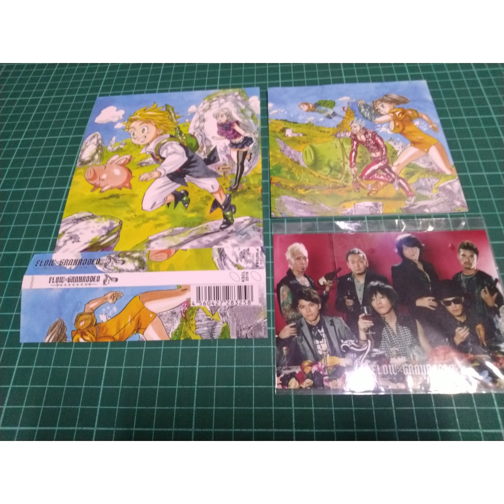 附寫真 期間限定盤 七大罪 ED 片尾曲 7 -seven- 火影忍者 GO!!! FLOW×GRANRODEO CD