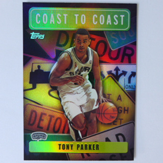 ~ Tony Parker ~NBA球星/東尼·帕克 2002年TOPPS.閃亮特殊卡