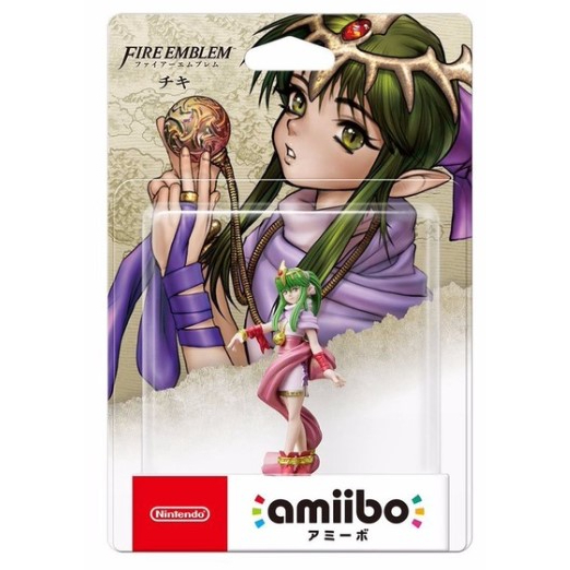 【小老闆電玩】全新任天堂明星 NFC 連動人偶玩具 amiibo, 賽莉卡 (聖火降魔錄系列)(不含遊戲片)