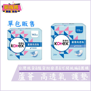 ◆現貨 附發票◆ Kotex 靠得住 蘆薈 高透氧 護墊 純淨無香 沐浴香氛 14.5cm 17.5cm 衛生棉 銅