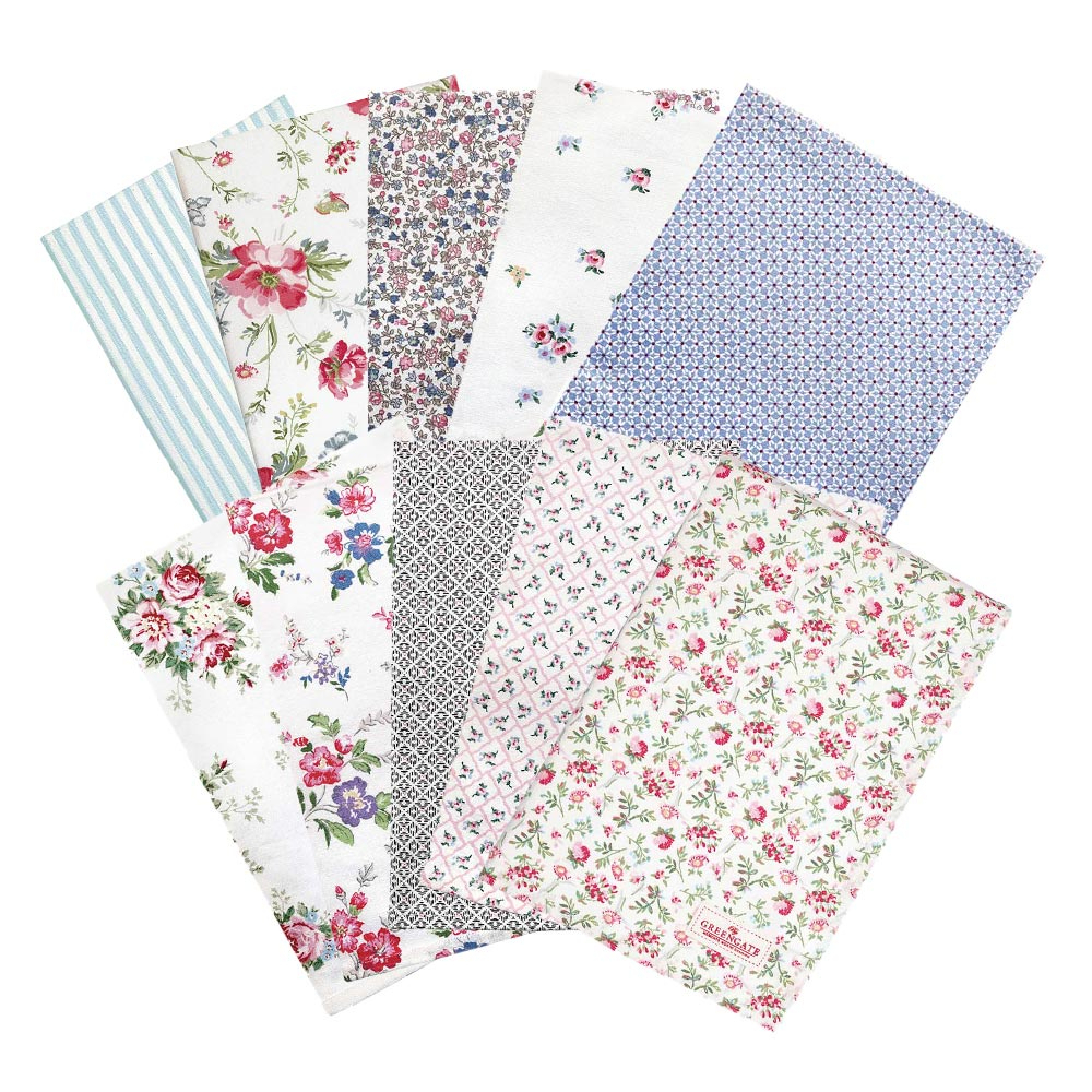 【丹麥GreenGate】鄉村風碎花茶巾-多款可選《屋外生活》佈置 野餐 露營 風格 餐墊 桌巾 擺盤