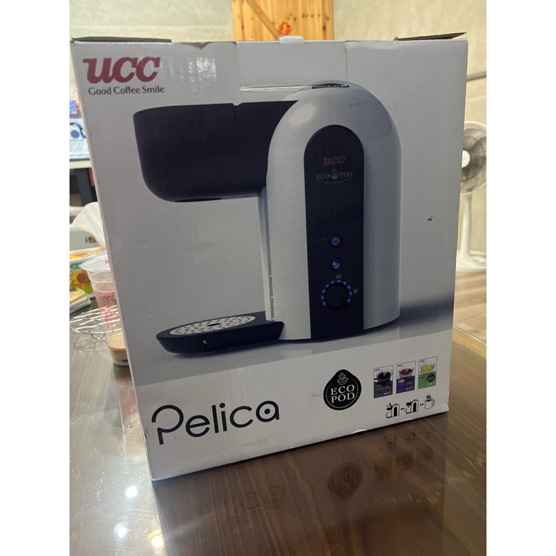 UCC ECO-POD Pelica 咖啡萃取膠囊機 EP3-TW 白色