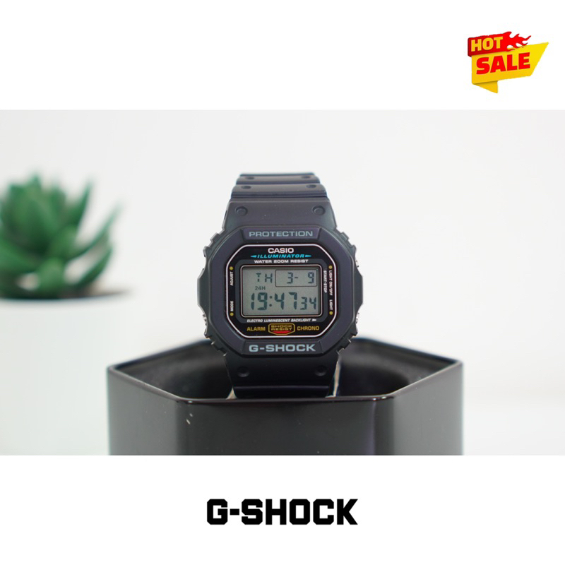 CASIO G-SHOCK DW-5600E-1VQ 二手9.8成新 裸錶一支 極新 100%原廠商品