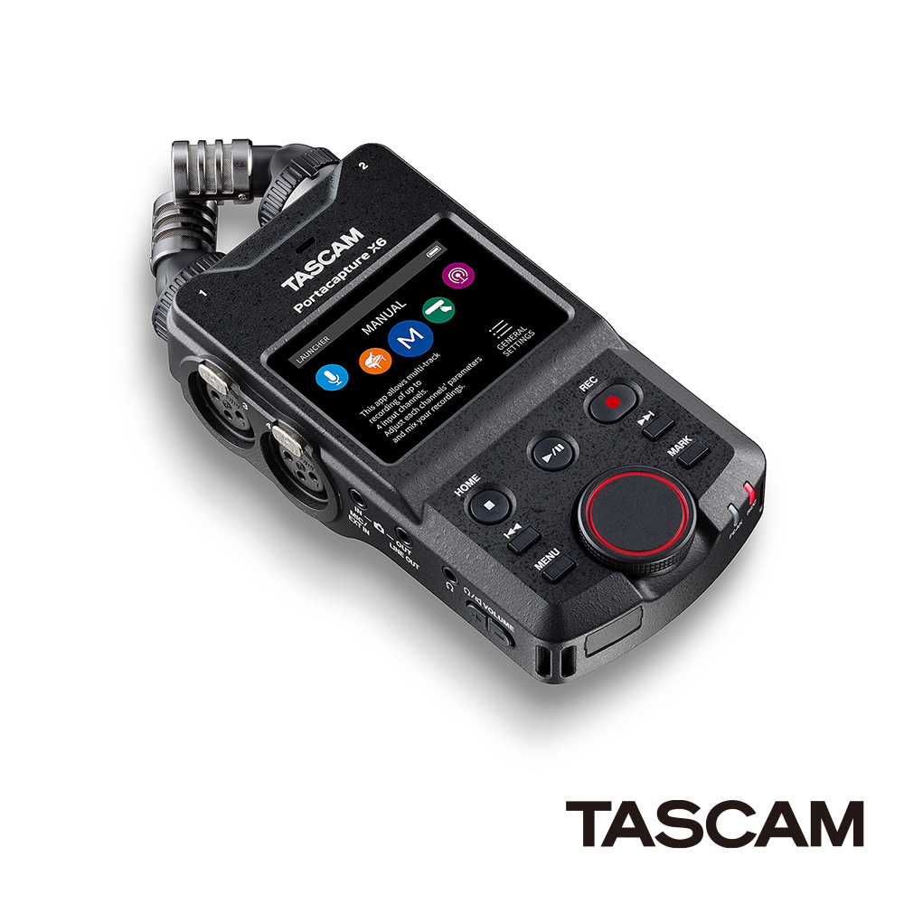 【TASCAM】Portacapture X6 多軌手持錄音座 (公司貨)