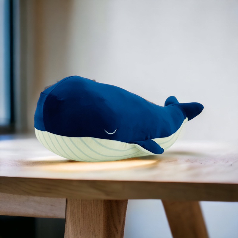 [玩偶小小世界］藍鯨娃娃 藍鯨玩偶 藍鯨甜充玩具 海洋館 海洋動物 禮物 生日禮物