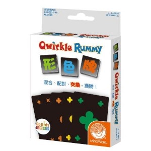 ☆快樂小屋☆ 形色牌 Qwirkle Rummy 繁體中文版 正版 臺中桌遊