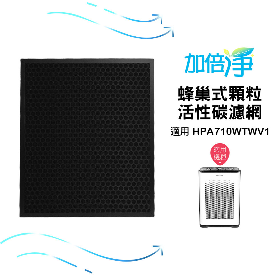 【加倍淨】蜂巢式顆粒狀活性碳濾網 適用Honeywell 空氣清淨機 HPA-720WTWV1 720同HRF-L720